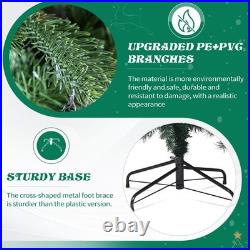 FREE SHIPPING? Christmas Tree, 7.5 Ft, 400 Lights, & Golden Ornaments