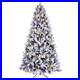 FREE_SHIPPING_Christmas_Tree_7_5_Ft_Hinged_Lit_Up_withColored_Lights_01_pqw