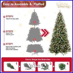 FREE SHIPPING? Christmas Tree, Decorated, 7 ft, Light Up, & 2178 Branches