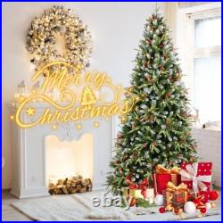 FREE SHIPPING? Christmas Tree, Decorated, 7 ft, Light Up, & 2178 Branches