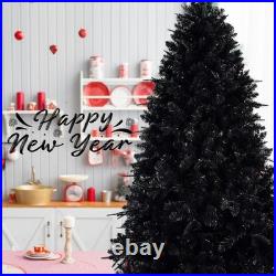FREE SHIPPING? Christmas Tree, Hinged, 7.5 ft, Blue Lights, & 2156 Branches