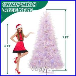 FREE SHIPPING? Christmas Tree, Hinged, 7 ft, 400 Lights, & 1218 Branches