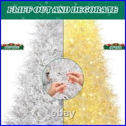 FREE SHIPPING? Christmas Tree, Hinged, 7 ft, 400 Lights, & 1218 Branches