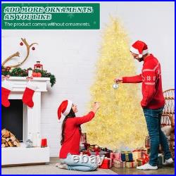 FREE SHIPPING? Christmas Tree, Hinged, 7 ft, 400 Lights, & 1218 Branches