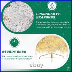 FREE SHIPPING? Christmas Tree, Hinged, 7 ft, 400 Lights, & 1218 Branches