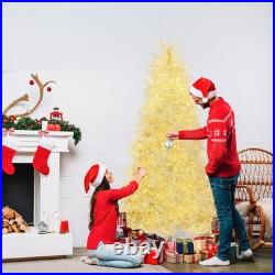 FREE SHIPPING? Christmas Tree, Hinged, 7 ft, 400 Lights, & 1218 Branches