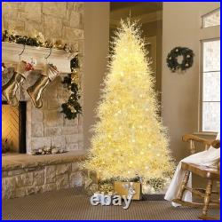 FREE SHIPPING? Christmas Tree, Hinged, 7 ft, 400 Lights, & 1218 Branches