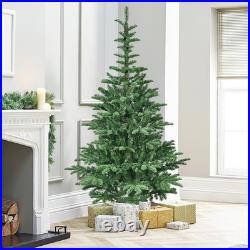 FREE SHIPPING? Christmas Tree, Hinged 8 ft, Light Up, 1307 Spread Branches