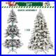 FREE_SHIPPING_Christmas_Tree_Hinged_8_ft_Light_up_1242_Frosted_Branches_01_dlh