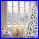 FREE_SHIPPING_Christmas_Tree_Hinged_8_ft_Light_up_1445_Frosted_Branches_01_zgb