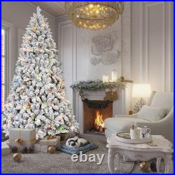 FREE SHIPPING? Christmas Tree, Light Up, 6 Ft, Pine Cones, Frosted Tips