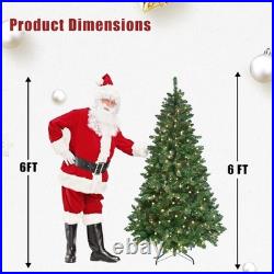 FREE SHIPPING? Christmas Tree, Music withBluetooth 6 Ft, Hinged, 1721 Branches