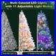 FREE_SHIPPING_White_Christmas_Tree_300_Lights_6_Ft_Hinged_800_Branches_01_avpy