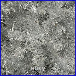 FREE SHIPPING? White Christmas Tree, 300 Lights, 6 Ft, Hinged, 800 Branches