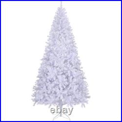FREE SHIPPING? White Christmas Tree, 650 Lights, 9 Ft, Hinged, 2000 Branche