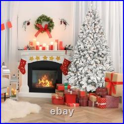 FREE SHIPPING? White Christmas Tree, 6Ft, 350 Lights, 888 Frosted Branches