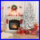 FREE_SHIPPING_White_Christmas_Tree_6Ft_350_Lights_888_Frosted_Branches_01_djsg