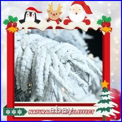 FREE SHIPPING? White Christmas Tree, 6 Feet, Light Up, 270 Frosted Branches