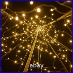 Fairybell Flagpole Christmas Tree Lights 20' Warm White 1200 LED's