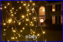 Fairybell Flagpole Christmas Tree Lights 20' Warm White 1200 LED's