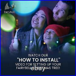 Fairybell Flagpole LED Christmas Tree Outdoor Christmas Decorations