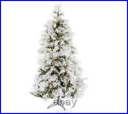 Fraser Hill 6.5' Fir Christmas Tree with White Clear Smart Lights
