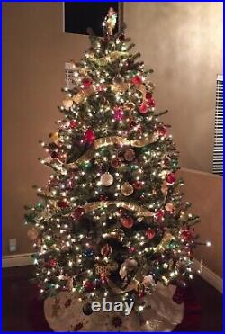 Frontgate 7.5 Foot Lighted Fraser Fir Christmas Tree