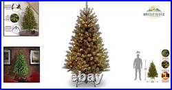 Full Bodied 4.5ft Christmas Tree with 200 Clear Lights and Pull Down Branch