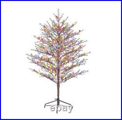 GE 5FT Winterberry Prelit Brown Artificial Christmas Tree with LED Lights GE 5FT Winterberry Prelit Brown Artificial Christmas Tree with LED Lights