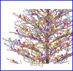 GE 5FT Winterberry Prelit Brown Artificial Christmas Tree with LED Lights GE 5FT Winterberry Prelit Brown Artificial Christmas Tree with LED Lights