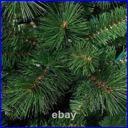 GE 7.5-ft Tahoma Pine Pre-lit Traditional Artificial Christmas Tree LED Lights