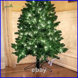 Garden Elements 7.5' Penn Spruce Christmas Tree- 1200 Clear Lights