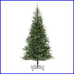 Green Philips 7.5' Pre-lit Christmas Tree