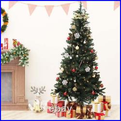 Green Spruce Lighted Artificial Christmas Tree 6FT