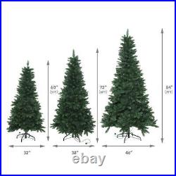 Green Spruce Lighted Artificial Christmas Tree 6FT