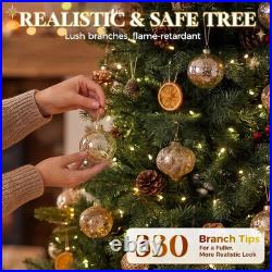 HOLLO STAR 4.5ft Prelit Pencil Christmas Tree, RGBW Lights, App Control HOLLO STAR 4.5ft Prelit Pencil Christmas Tree, RGBW Lights, App Control