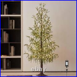 Hairui Lighted Christmas Norfolk Pine Tree 416 LED Fairy Lights 6FT Plug in Hairui Lighted Christmas Norfolk Pine Tree 416 LED Fairy Lights 6FT Plug in