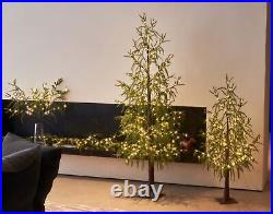 Hairui Lighted Christmas Norfolk Pine Tree 416 LED Fairy Lights 6FT Plug in Hairui Lighted Christmas Norfolk Pine Tree 416 LED Fairy Lights 6FT Plug in