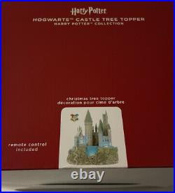 Hallmark 2020 HARRY POTTER Hogwarts Castle Tree Topper Storyteller Light Sound