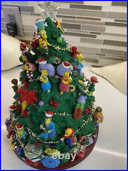 Hamilton Collection Simpsons Lighted Christmas Tree Display Works