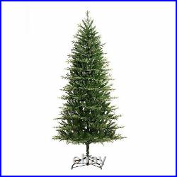 Haute Decor 7 Foot Pre Lit Asheville Christmas Tree with White LED Lights (Used)