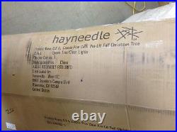 Hayneedle 6.5' Pre-lit Classic Pine Full Artificial Christmas Tree clear lights
