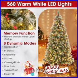 Hinged Christmas Tree with PVC Branch Tips and Warm White LED Lights Hinged Christmas Tree with PVC Branch Tips and Warm White LED Lights