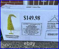 Hobby Lobby Whimsical Green Pre-Lit LED Grinch Christmas Tree 5 Ft Feet NEW Hobby Lobby Whimsical Green Pre-Lit LED Grinch Christmas Tree 5 Ft Feet NEW