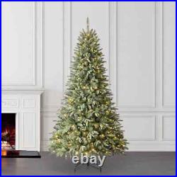 Holiday Living 7.5-ft Brighton Spruce Pre-lit Artificial Christmas Tree