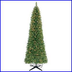 Holiday Time 7' Pre-lit Clear Lights Brinkley Pine Quick set Christmas Tree