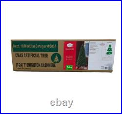 Holiday Time 7ft Brighton Cashmere Artificial Christmas Tree with Tree Stand