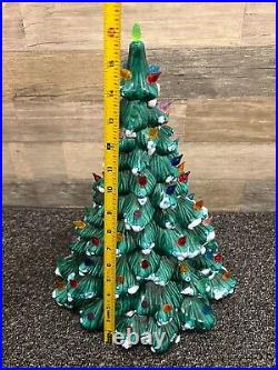 Holland Mold 16 Ceramic Snow Tipped Christmas Tree NO BASE