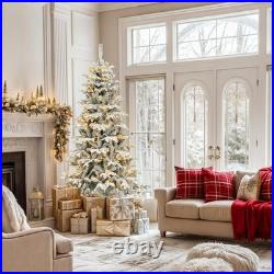Home 7.5 ft Pre-Lit Grand Duchess Fir Christmas Tree