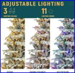 Home 7.5 ft Pre-Lit Grand Duchess Fir Christmas Tree